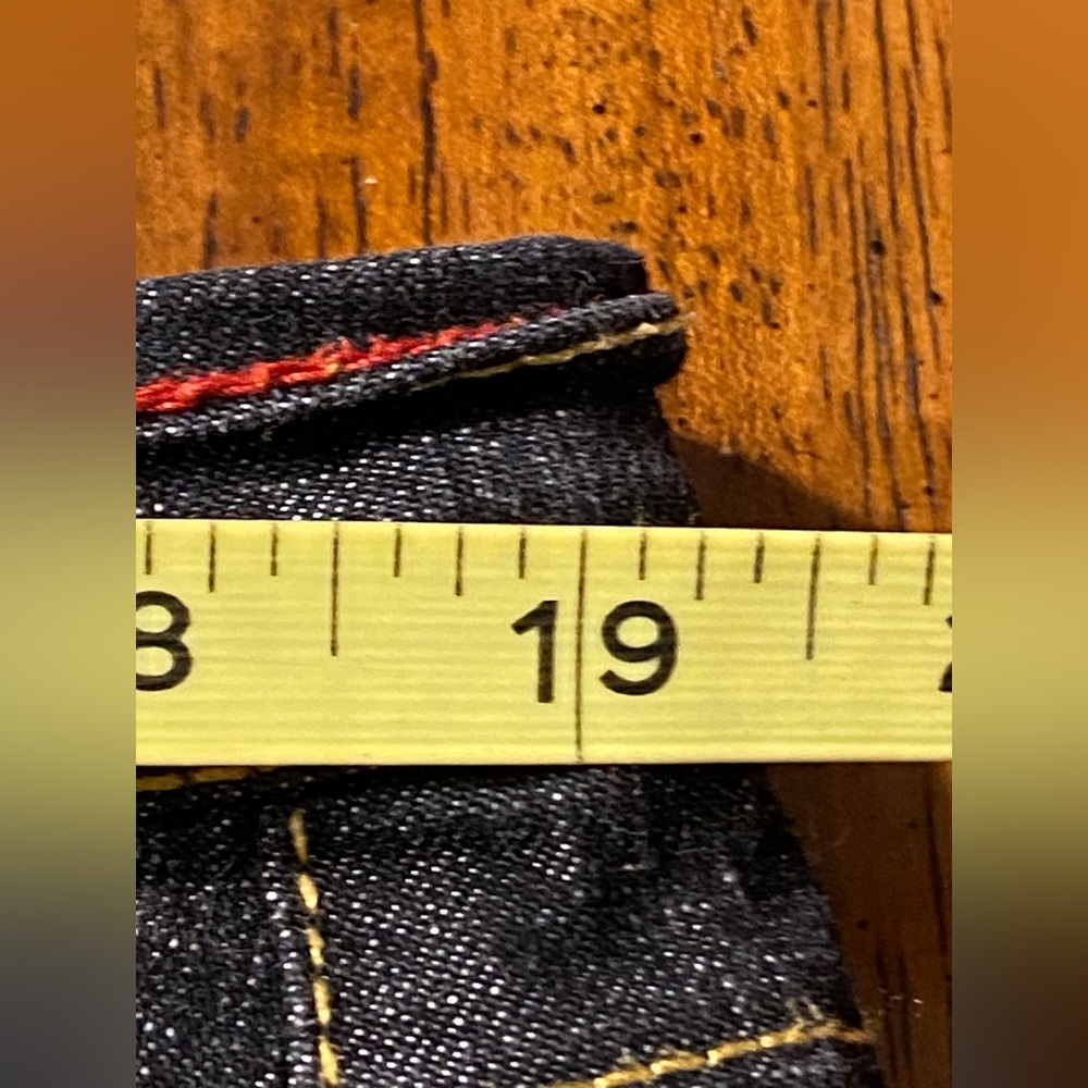 GLO Jeans dark blue Straight Leg Denim Jr Plus 18. - Picture 8 of 12
